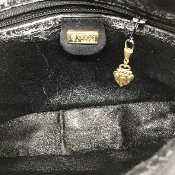 Gucci Black Crossbody Vintage Need TLC - Picture 8 of 8